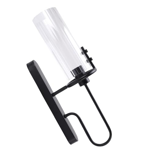 Lámpara de pared interior moderna negra para iluminación de pasillos 2