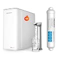 Mizudo 800GPD Megaflo Hot Reverse Osmosis System with Alkaline Under Sink Water Filter, Hot & Cold Water Dispens, 9 Stage Tankless Reverse Osmosis Water Filter, Bundle
