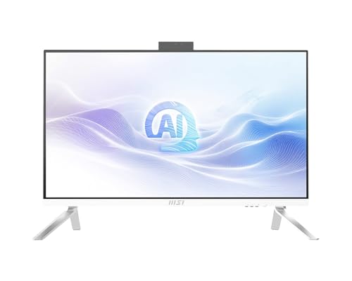 Image of MSI Modern AM273Q AI 1UM AIO | 27 inch 2560x1440 QHD | Core Ultra 7-155H - 1TB SSD Hard Drive - 32GB RAM | 16 cores @ 4.8 GHz Win 11 Pro Black