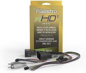 Miniatura 2 de Maestro HRN-RR-HD1 Plug and Play - Arnés en T compatible con motocicletas Harley Davidson antiguas rHD1, color negro