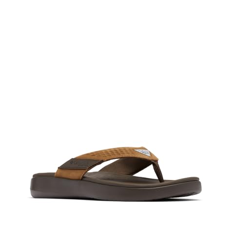 Columbia Men's PFG Boatside Flip Lea Sandal