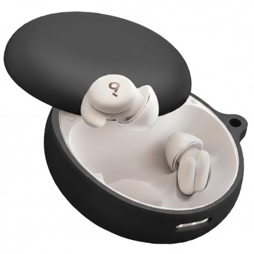 FINON for Anker Soundcore Sleep A30 �p �P�[�X �C���z���P�[�X �J���r�i �X�g���b�v ������� �V���v�� (�u���b�N)