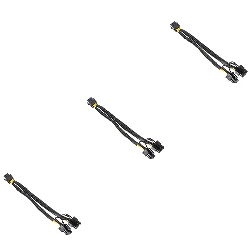 Cable de extensión de alta conductividad PCIe doble pin para alimentación limpia de GPU