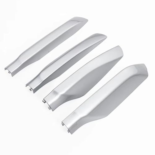 �ו����b�N���[���G���h�V�F�� Compatible With For Land For Cruiser For Prado 150 LC150 2010-2018 ���[�t���b�N�J�o�[ ���Q�b�W�o�Q�[�W�o�[���[���G���h���b�h(Silver,4pcs)