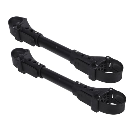 FUNNETOYU 2 Stück Teiliges Aluminium Kinderwagen Verbindungsstück Robuster Zwillingswagen Adapter Kompatibel Leicht und Kompakt für Familien mit Zwei Junge Mädchen