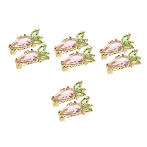 Clothes pin retro brooch motif carotte rose pour égayer les vestes des enfants