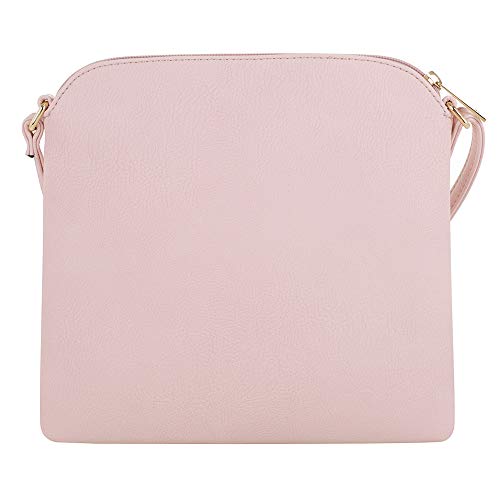 Image of SG SUGU Lightweight Medium Crossbody Bag Shoulder Bag with Tassel and Zipper Pocket