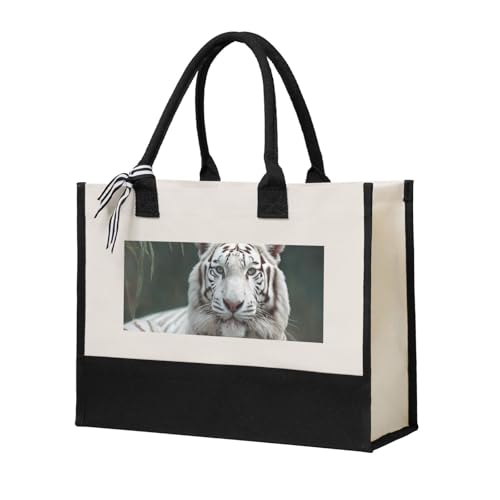 Sac en toile Tiger03 le cabas solide et spacieux contre les sacs fragiles