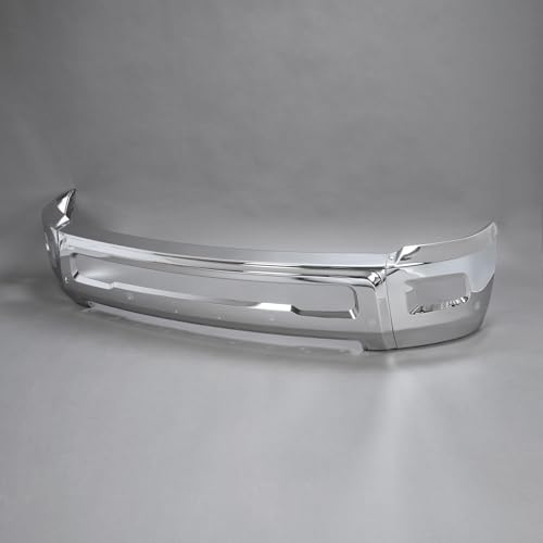 ALMULOO Front Bumper Face Bar 3Pcs Compatible with 2010 Dodge Ram 2500 3500 & 2011-2018 Ram 2500 3500 W/Fog Lamp & Park Sensor Holes Replace 68260085AA CH1002405 Steel Chrome Silvery by ALMULOO - Image 6