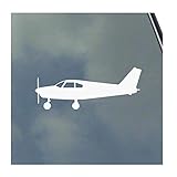 Piper PA-28 Cherokee Pilot Side Vinyl Sticker Decal Civil Aviation Trainer