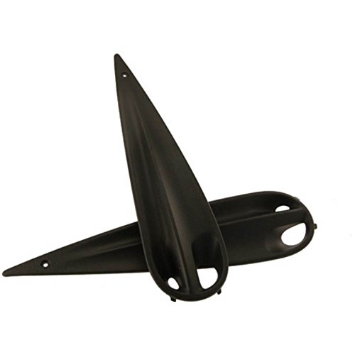 One by Camamoto cod. 77390120 plastica Kit Set Coppia Presa d'Aria Destra e Sinistra Nero Come L'Originale Compatibile con malaguti Phantom f12 LC. Anno dal 1994 al 2006 |RIF. Orig. Malaguti 07119303