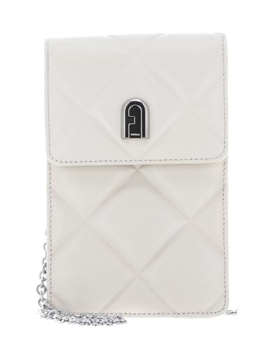 Furla 1927 Mini Crossbody White Cotton