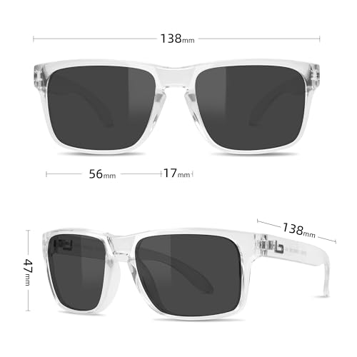 Image of Bnus italy made classic sunglasses corning real glass lens w. polarized option