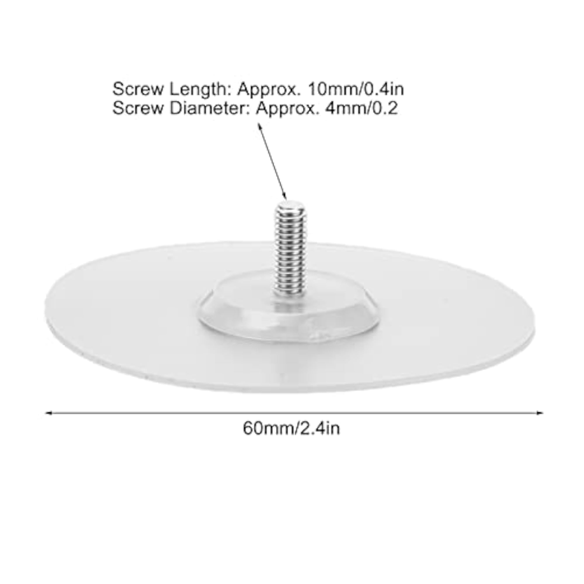 Strong Adhesive Universal Disk for Flat Surfaces