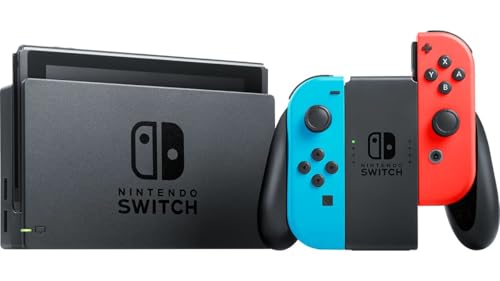 Image of KingBoo Joy-Con (L) neon red /(R) neon Blue Controller for Nintendo Switch