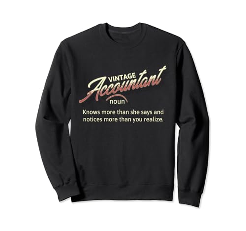 Vintage Buchhalter Definition - Finanzbuchhaltung Shirt Sweatshirt