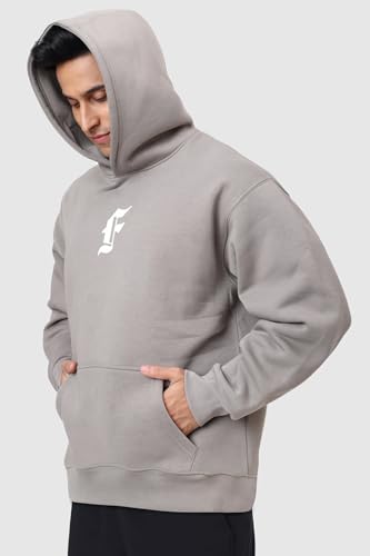 Image of FUAARK Mens Rage Oversized Fit Cotton Hoodie