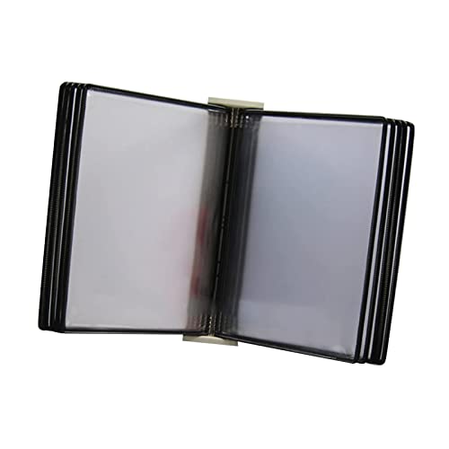 Carpeta magnética de pared para evitar hojas sueltas organizador de 10 paneles para carteles limpios