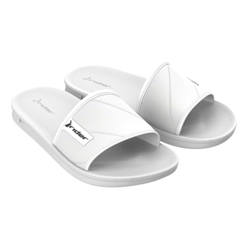 Chinelo Rider Slide Street, Branco, 39