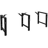 BENCHPRO 29 in. to 35 in. H Adjustable 20 in. L Black Garage Workbench Frame (3-Legs) RAF3-1-Black
