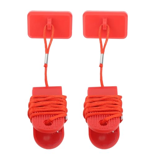 HERCHR Clave de Seguridad de la Cinta de Correr de 2pcs, Interruptor de Emergencia de la Cinta de Correr Ejercicio del Ejercicio de la máquina de Seguridad para la máquina para la mayoría