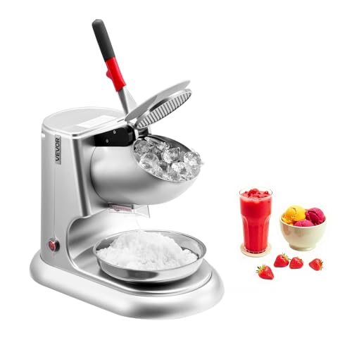 VEVOR Macchina Tritaghiaccio 100 kg all'ora, Produttore...
