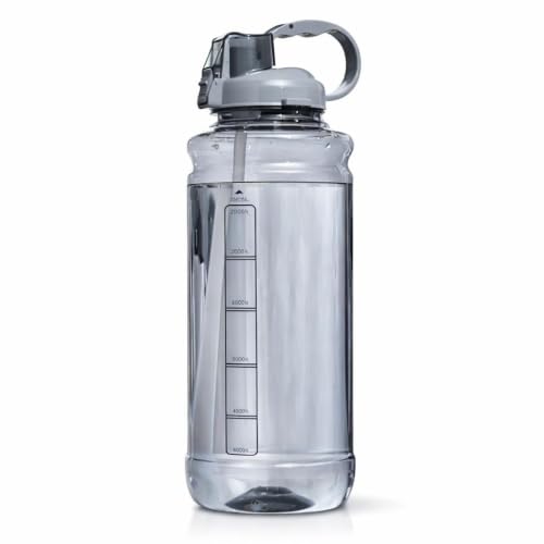 Image of AQUAFIT DREAM 2.2L Half Gallon Water Bottle with Removable Infuser Filter, BPA-Free Tritan Large Gym Jug, Leakproof Sports Bottle with Wide Mouth & Handle for Fitness, Office & Outdoors