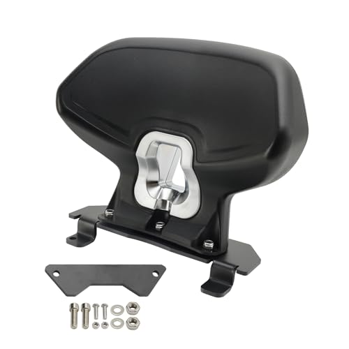 Artudatech Passagier Sissy Bar Rückenlehne Passend für BMW C400X 2018-2023 mit originalen Handgriffen