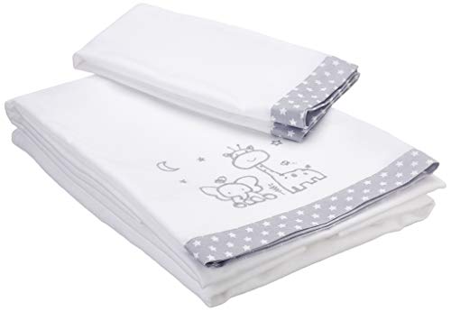 Draps pour berceau en coton doux Pekebaby 10203097 de rechange