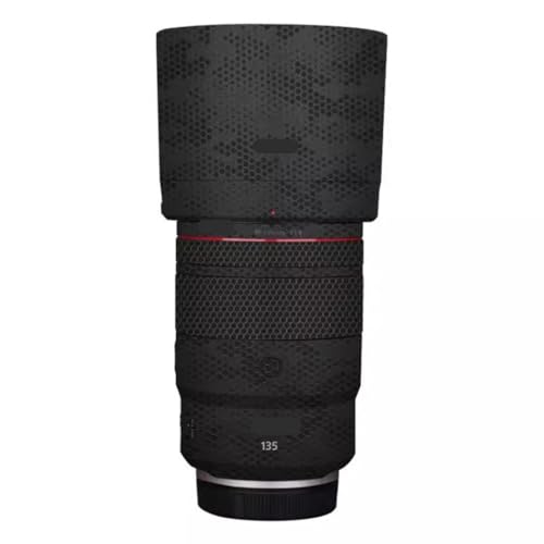 Autocollant anti-rayures Canon RF135mm F1.8 Black Mamba protection d'objectif