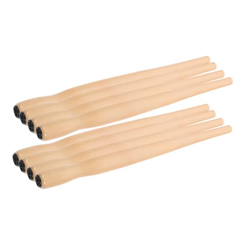 HOMSFOU 8個 アート 取り外し可能 木製 ツール 描画 レトロ アクセサリー カリグラフィー ディップ アーティスト向け スムーズ ヴィンテージ