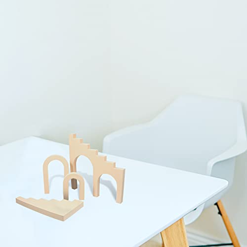 PRETYZOOM Stereo Forma Geométrica Jóias de Espuma Espuma Conjunto Adereços Fotografia Prop Foto Prop