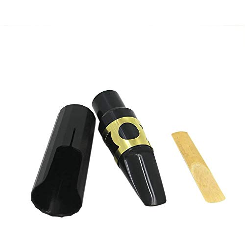 MUPOO Tenor Plastic Mouthpiece Metal Buckle Reed Kit for Tenor Sax Saxophone Parts