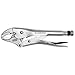 Teng Tools 10 Inch Plated, Round & Flat Power Grip Locking Pliers - 401-10