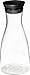 Produktbild APS 10766 Glas-Karaffe, Ø 9,5 cm, H: 29 cm, mit Edelstahl- / Silikondecke, 1 Liter