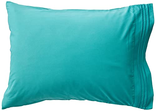 Elegant Comfort Luxury 4-Piece Bed Sheet Set - Luxury Bedding 1500 Thread Count Egyptian Quality, Wrinkle Resistant Cool & Breathable, Easy Elastic Fitted, Queen, Teal #TOP1