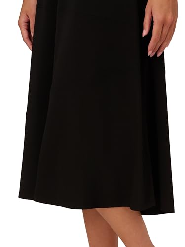 Adrianna Papell Women's Asymmetrical Seam Midi Skirt4
