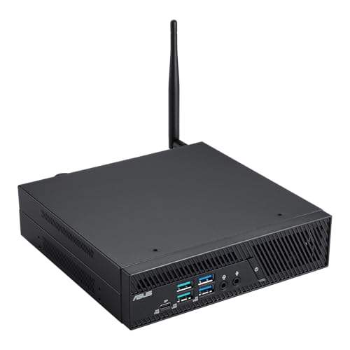 Image of ASUS PB64 Full System Mini PC with Intel Core Ultra 7 265, 16GB DDR5 RAM, 512GB SSD, Win 11 Pro, WiFi 6E, BT5.4, Toolless Chassis Access, USB-C, Hardware TPM, Control Center, VESA Mount Included