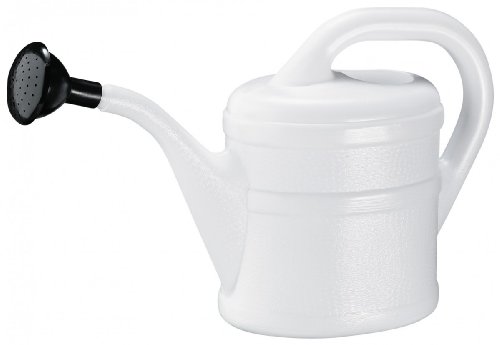 Geli Kunststof gieter 2 L, wit met opsteekvoorziening, 702 002 10