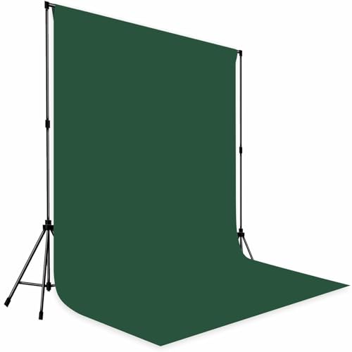 Fondo Fotográfico Tela Verde Profundo 8x10ft Sin Costuras miniatura 3