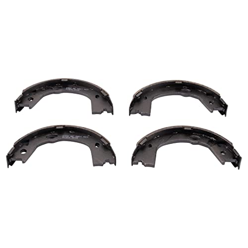 Image of TRQ Rear Brake Pad and Rotor Set Ceramic Parking Shoe Compatible with 2015 Hyundai Sonata 2015-2015 Kia Optima