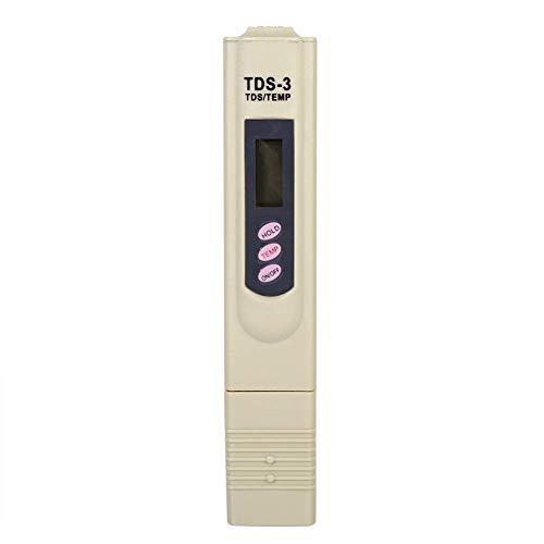 Haofy Digital TDS Meter, Water Quality Test Meter Pancellent for Household Drinking Water, Hydroponics, Aquarium, Swimming Pool, Spa(Grey)