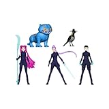 K Pop Demon Figuritas Hunters, K Pop Demon Estatuas En Miniatura Hunters,K Pops Demon Adornos Decorativos Hunters,Ideales para Fans De Demons Hunter como Regalos De Regalo CumpleañOs Y Navidad. (A)