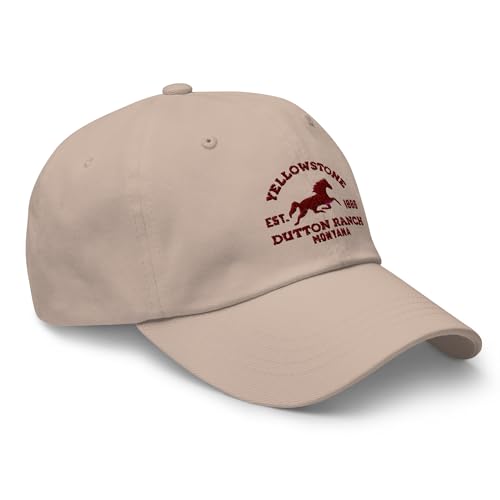 Image of Paramount Yellowstone Dutton Ranch Logo Hat - Officially Licensed