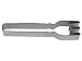 CybrTrayd RM-1098 R&M Fork 6" Cookie Cutter, Metallic