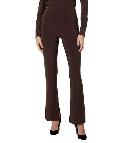 Norma Kamali Women's Boot Pant, Chocolate, X-Small at Amazon