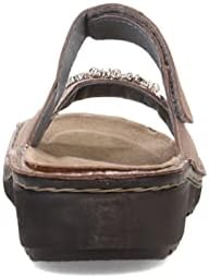 NAOT Footwear Women's Johanna Sandal Silver Threads Lthr 8 M US | Image 4