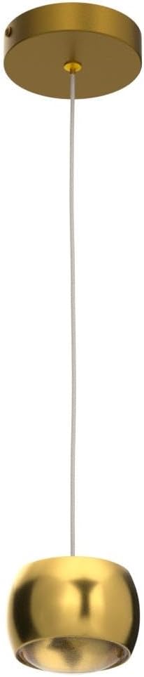 Modern LED Dimmable Pendant Light fixtures,Mini Island Pendant Lighting for Kitchen Island Dinning Room,Bedroom,Bar, Kitchen Island Ceiling Hanging Light Fixtures(gold-3-Pack)