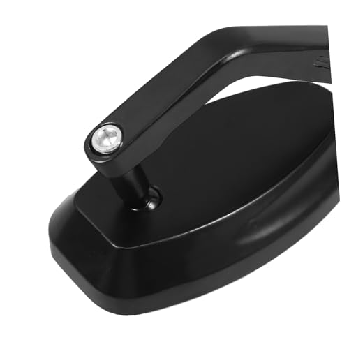 Espejo retrovisor de aluminio para motocicleta ajustable para manillar de ciudad 3