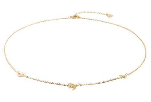 Happiness Boutique Collana Uccellini Che Volano in...